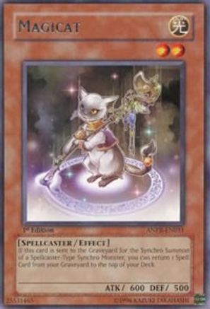 Magicat (ANPR-EN031) - Ancient Prophecy 1st Edition Ancient Prophecy Yugioh Single  Squirtle Squad Card Shop.