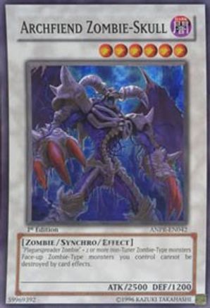 Archfiend Zombie-Skull (ANPR-EN042) - Ancient Prophecy Unlimited Ancient Prophecy Yugioh Single  Squirtle Squad Card Shop.