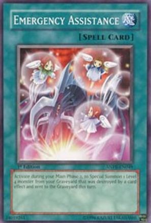 Emergency Assistance (ANPR-EN049) - Ancient Prophecy 1st Edition Ancient Prophecy Yugioh Single  Squirtle Squad Card Shop.