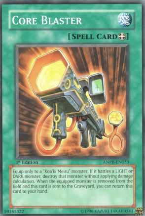 Core Blaster (ANPR-EN053) - Ancient Prophecy Unlimited Ancient Prophecy Yugioh Single  Squirtle Squad Card Shop.