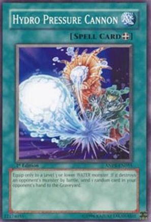Hydro Pressure Cannon (ANPR-EN055) - Ancient Prophecy 1st Edition Ancient Prophecy Yugioh Single  Squirtle Squad Card Shop.