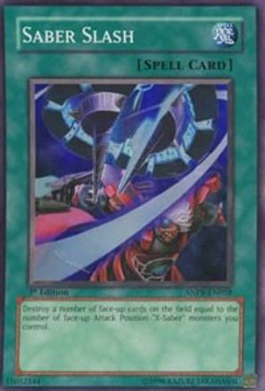 Saber Slash (ANPR-EN058) - Ancient Prophecy 1st Edition Ancient Prophecy Yugioh Single  Squirtle Squad Card Shop.