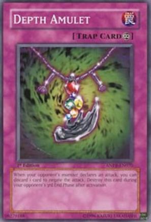 Depth Amulet (ANPR-EN070) - Ancient Prophecy 1st Edition Ancient Prophecy Yugioh Single  Squirtle Squad Card Shop.