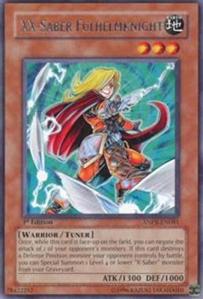 XX-Saber Fulhelmknight (ANPR-EN081) - Ancient Prophecy Unlimited Ancient Prophecy Yugioh Single  Squirtle Squad Card Shop.