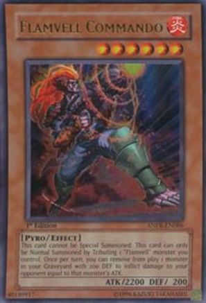 Flamvell Commando (ANPR-EN086) - Ancient Prophecy 1st Edition Ancient Prophecy Yugioh Single  Squirtle Squad Card Shop.