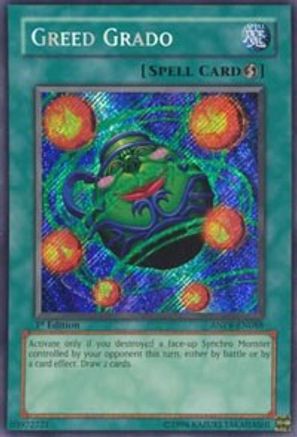 Greed Grado (ANPR-EN088) - Ancient Prophecy 1st Edition Ancient Prophecy Yugioh Single  Squirtle Squad Card Shop.