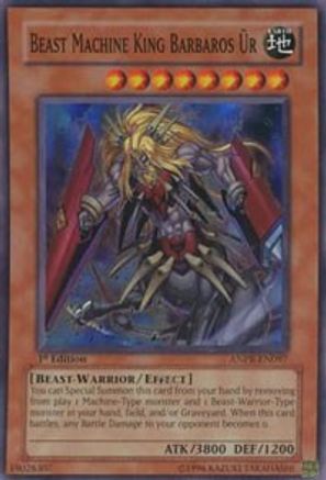 Beast Machine King Barbaros Ur (ANPR-EN097) - Ancient Prophecy 1st Edition Ancient Prophecy Yugioh Single  Squirtle Squad Card Shop.