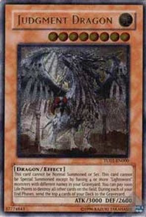 Judgment Dragon (UTR) (TU01-EN000) - Turbo Pack Booster One Pack Unlimited Turbo Pack Booster One Pack Yugioh Single  Squirtle Squad Card Shop.