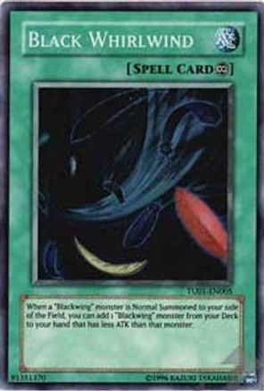 Black Whirlwind (TU01-EN005) - Turbo Pack Booster One Pack Unlimited Turbo Pack Booster One Pack Yugioh Single  Squirtle Squad Card Shop.