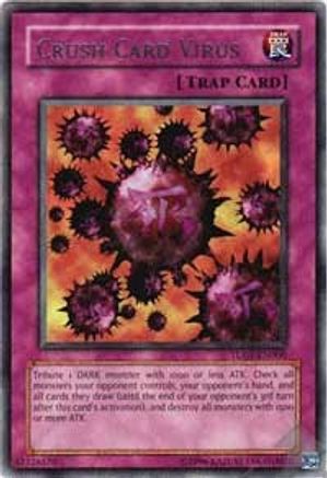 Crush Card Virus (TU01-EN006) - Turbo Pack Booster One Pack Unlimited Turbo Pack Booster One Pack Yugioh Single  Squirtle Squad Card Shop.