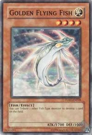 Golden Flying Fish (TU01-EN018) - Turbo Pack Booster One Pack Unlimited Turbo Pack Booster One Pack Yugioh Single  Squirtle Squad Card Shop.