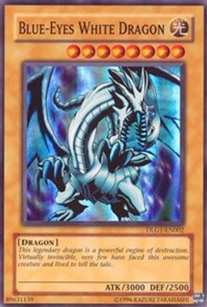 Blue-Eyes White Dragon (DLG1-EN002) - Dark Legends Unlimited Dark Legends Yugioh Single  Squirtle Squad Card Shop.