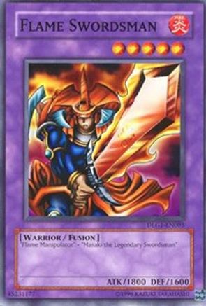 Flame Swordsman (DLG1-EN003) - Dark Legends Unlimited Dark Legends Yugioh Single  Squirtle Squad Card Shop.