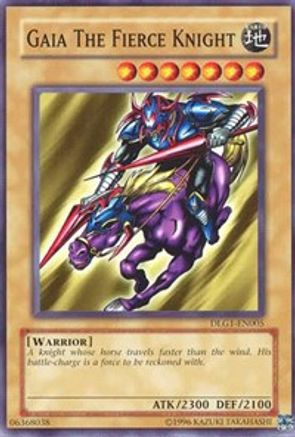 Gaia the Fierce Knight (DLG1-EN005) - Dark Legends Unlimited Dark Legends Yugioh Single  Squirtle Squad Card Shop.