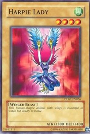 Harpie Lady (DLG1-EN026) - Dark Legends Unlimited Dark Legends Yugioh Single  Squirtle Squad Card Shop.