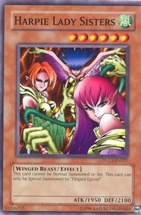 Harpie Lady Sisters (DLG1-EN027) - Dark Legends Unlimited Dark Legends Yugioh Single  Squirtle Squad Card Shop.