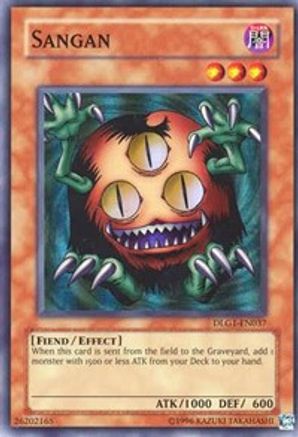 Sangan (DLG1-EN037) - Dark Legends Unlimited Dark Legends Yugioh Single  Squirtle Squad Card Shop.