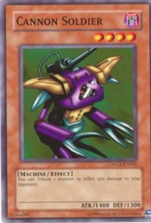 Cannon Soldier (DLG1-EN042) - Dark Legends Unlimited Dark Legends Yugioh Single  Squirtle Squad Card Shop.