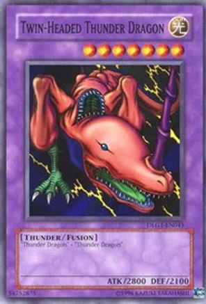Twin-Headed Thunder Dragon (DLG1-EN043) - Dark Legends Unlimited Dark Legends Yugioh Single  Squirtle Squad Card Shop.