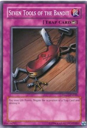 Seven Tools of the Bandit (DLG1-EN048) - Dark Legends Unlimited Dark Legends Yugioh Single  Squirtle Squad Card Shop.