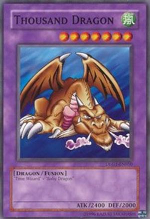 Thousand Dragon (DLG1-EN050) - Dark Legends Unlimited Dark Legends Yugioh Single  Squirtle Squad Card Shop.