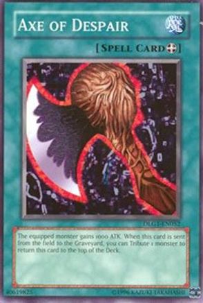 Axe of Despair (DLG1-EN052) - Dark Legends Unlimited Dark Legends Yugioh Single  Squirtle Squad Card Shop.