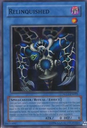 Relinquished (DLG1-EN055) - Dark Legends Unlimited Dark Legends Yugioh Single  Squirtle Squad Card Shop.