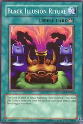 Black Illusion Ritual (DLG1-EN061) - Dark Legends Unlimited Dark Legends Yugioh Single  Squirtle Squad Card Shop.