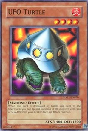 UFO Turtle (DLG1-EN070) - Dark Legends Unlimited Dark Legends Yugioh Single  Squirtle Squad Card Shop.