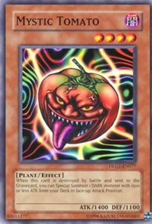 Mystic Tomato (DLG1-EN077) - Dark Legends Unlimited Dark Legends Yugioh Single  Squirtle Squad Card Shop.