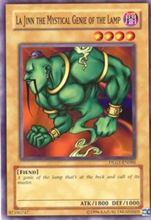 La Jinn the Mystical Genie of the Lamp (DLG1-EN086) - Dark Legends Unlimited Dark Legends Yugioh Single  Squirtle Squad Card Shop.