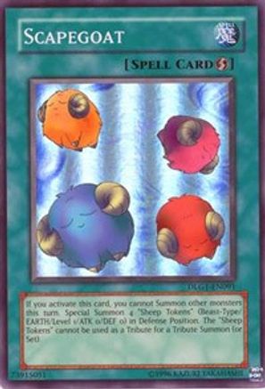 Scapegoat (DLG1-EN091) - Dark Legends Unlimited Dark Legends Yugioh Single  Squirtle Squad Card Shop.