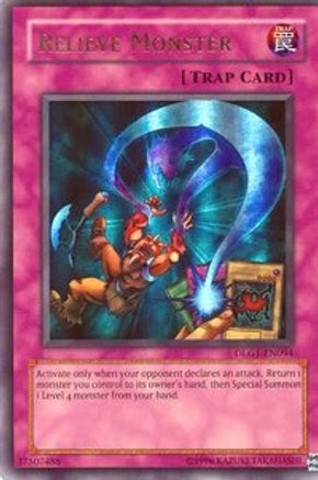 Relieve Monster (DLG1-EN094) - Dark Legends Unlimited Dark Legends Yugioh Single  Squirtle Squad Card Shop.