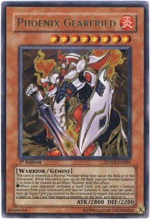 Phoenix Gearfried (SDWS-EN001) - Structure Deck: Warriors' Strike 1st Edition Structure Deck: Warriors' Strike Yugioh Single  Squirtle Squad Card Shop.