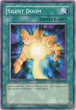 Silent Doom (SDWS-EN020) - Structure Deck: Warriors' Strike 1st Edition Structure Deck: Warriors' Strike Yugioh Single  Squirtle Squad Card Shop.
