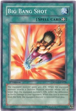 Big Bang Shot (SDWS-EN026) - Structure Deck: Warriors' Strike 1st Edition Structure Deck: Warriors' Strike Yugioh Single  Squirtle Squad Card Shop.