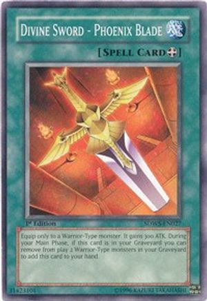 Divine Sword - Phoenix Blade (SDWS-EN027) - Structure Deck: Warriors' Strike 1st Edition Structure Deck: Warriors' Strike Yugioh Single  Squirtle Squad Card Shop.