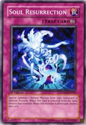 Soul Resurrection (SDWS-EN035) - Structure Deck: Warriors' Strike 1st Edition Structure Deck: Warriors' Strike Yugioh Single  Squirtle Squad Card Shop.
