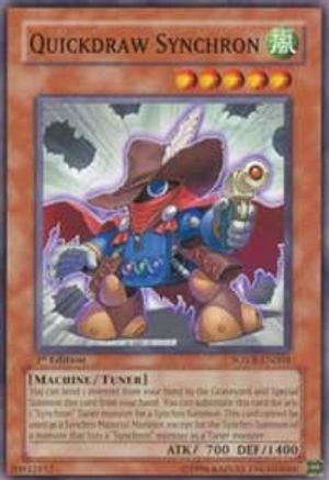 Quickdraw Synchron (SOVR-EN004) - Stardust Overdrive Unlimited Stardust Overdrive Yugioh Single  Squirtle Squad Card Shop.