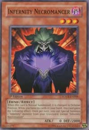 Infernity Necromancer (SOVR-EN008) - Stardust Overdrive Unlimited Stardust Overdrive Yugioh Single  Squirtle Squad Card Shop.