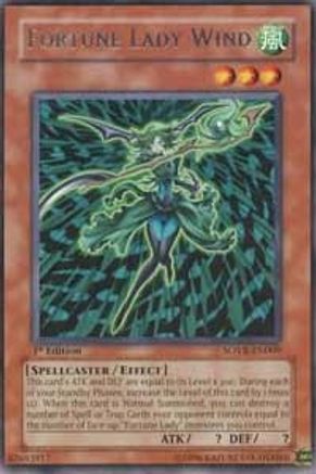 Fortune Lady Wind (SOVR-EN009) - Stardust Overdrive Unlimited Stardust Overdrive Yugioh Single  Squirtle Squad Card Shop.