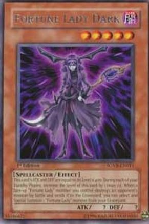 Fortune Lady Dark (SOVR-EN011) - Stardust Overdrive Unlimited Stardust Overdrive Yugioh Single  Squirtle Squad Card Shop.