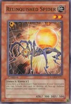 Relinquished Spider (SOVR-EN017) - Stardust Overdrive Unlimited Stardust Overdrive Yugioh Single  Squirtle Squad Card Shop.