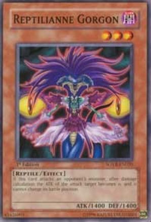 Reptilianne Gorgon (SOVR-EN020) - Stardust Overdrive 1st Edition Stardust Overdrive Yugioh Single  Squirtle Squad Card Shop.