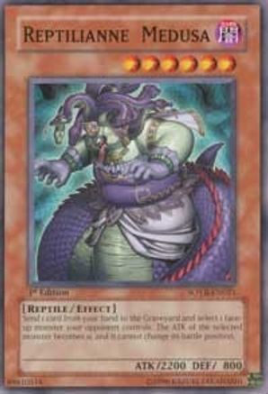 Reptilianne Medusa (SOVR-EN021) - Stardust Overdrive 1st Edition Stardust Overdrive Yugioh Single  Squirtle Squad Card Shop.