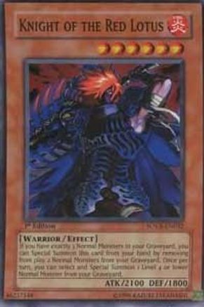 Knight of the Red Lotus (SOVR-EN032) - Stardust Overdrive 1st Edition Stardust Overdrive Yugioh Single  Squirtle Squad Card Shop.