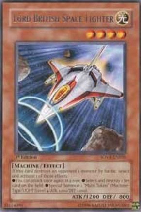 Lord British Space Fighter (SOVR-EN035) - Stardust Overdrive 1st Edition Stardust Overdrive Yugioh Single  Squirtle Squad Card Shop.