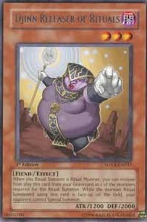 Djinn Releaser of Rituals (SOVR-EN037) - Stardust Overdrive 1st Edition Stardust Overdrive Yugioh Single  Squirtle Squad Card Shop.