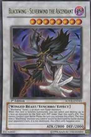 Blackwing - Silverwind the Ascendant (SOVR-EN041) - Stardust Overdrive Unlimited Stardust Overdrive Yugioh Single  Squirtle Squad Card Shop.