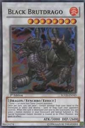 Black Brutdrago (SOVR-EN043) - Stardust Overdrive Unlimited Stardust Overdrive Yugioh Single  Squirtle Squad Card Shop.